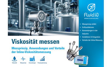 What Is Viscosity? Measurement Principle and Inline Viscosity Measurement in Industrial Processes