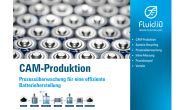 From Black Mass to Cathode Material: How Inline Concentration Measurement Makes CAM Production More Efficient