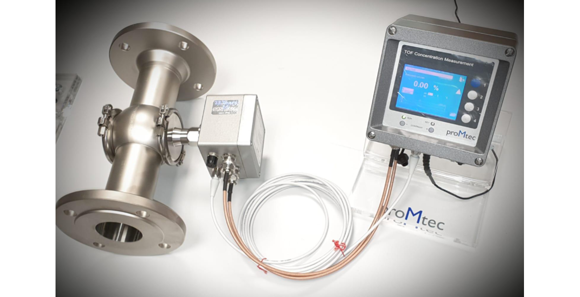 Precise concentration measurement with the US-ICC TOF 1500