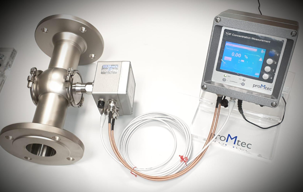 Precise concentration measurement with the US-ICC TOF 1500