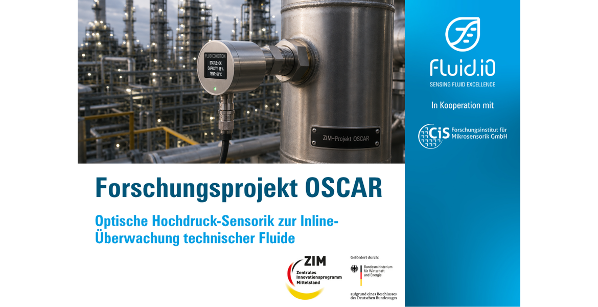 OSCAR Research Project: In-line monitoring of technical fluids under high pressure