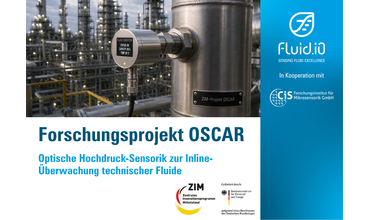 OSCAR Research Project: In-line monitoring of technical fluids under high pressure